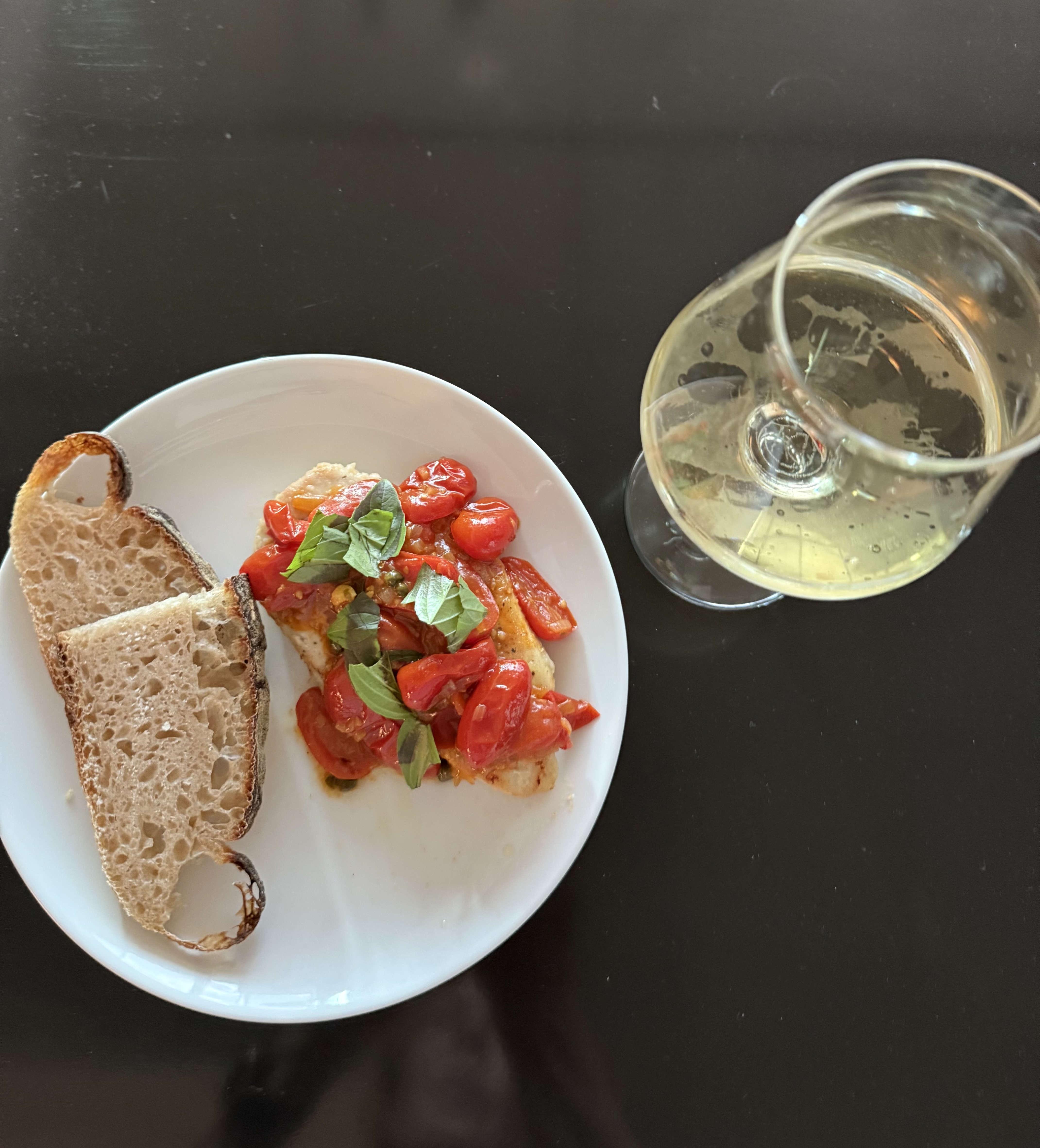 Tomato Basil Chicken NYT